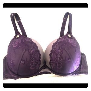 Torrid Purple Lace Plunge Bra